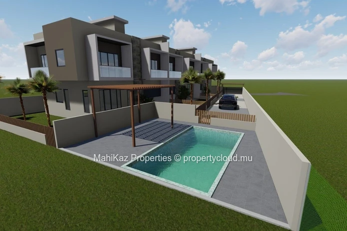 New Luxury Townhouse Project For Sale – Green Creek, Flic en Flac