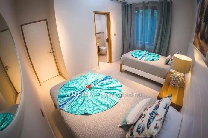 Appartement à louer dans la Marina à Rivière Noire, Île Maurice
