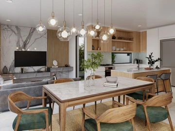 Townhouse, Duplex de 3 Chambres