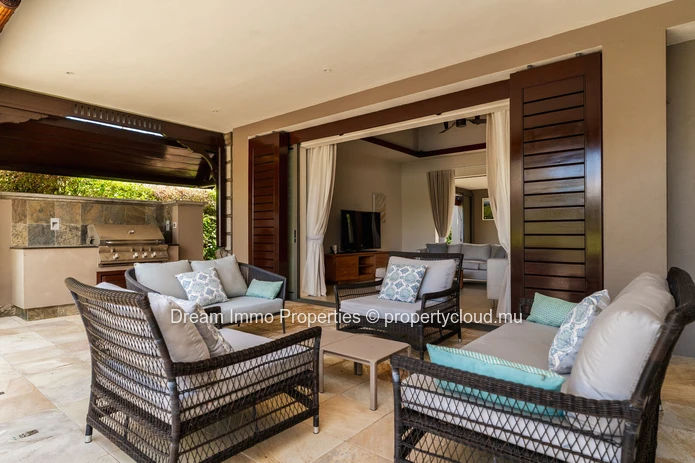 Villa meublée de 3 chambres directement sur le golf Heritage Villas Valriche à Bel Ombre – Ile Maurice