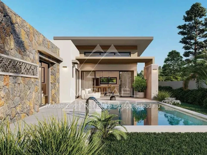 Île Maurice – Élégante villa de 3 chambres à Grand Baie