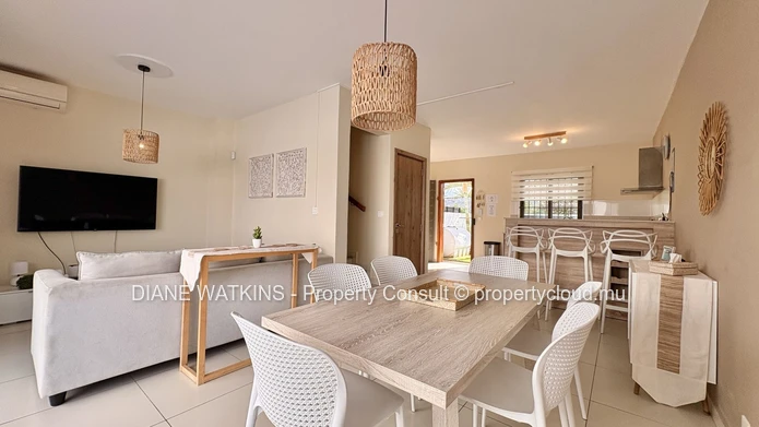  Modern 3-Bedroom Duplex with Pool and Rooftop for sale in Flic en Flac