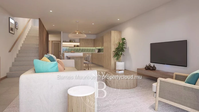 TAMARIN - Beachfront Duplex - 3 Bedrooms
