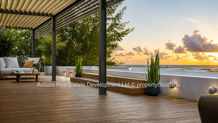 3-Bedroom Beachfront penthouse for Sale in Riambel with Private Pool