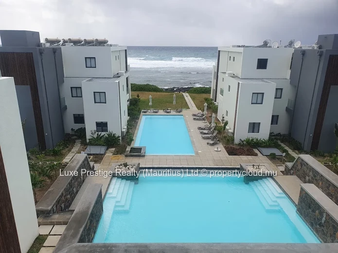 Appartement de Luxe en Front de Mer – 3 Chambres | Rez-de-Chaussée | Eastern Blue, Poste Lafayette | Vue Océan