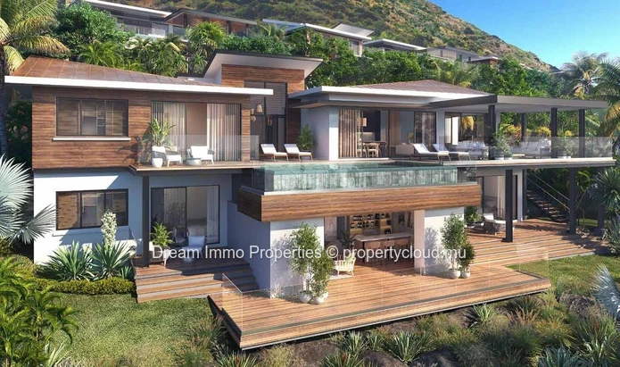 Splendid Ultra Luxurious 5 Bedroom Villas With Sea & Morne Views - Black River