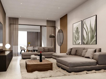 Appartement de 3 Chambres