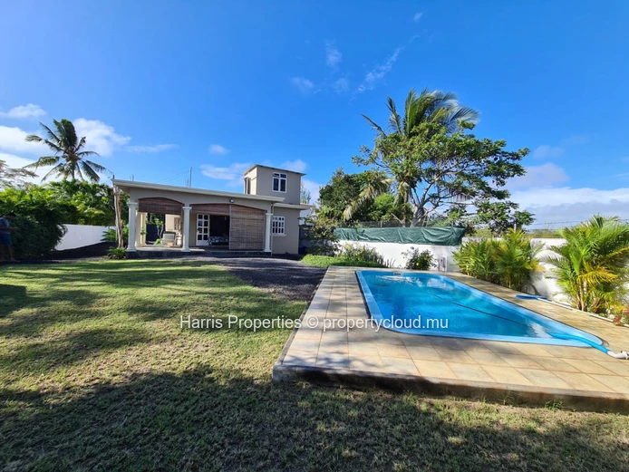 Splendid single-storey individual house for rent in Cap Malheureux