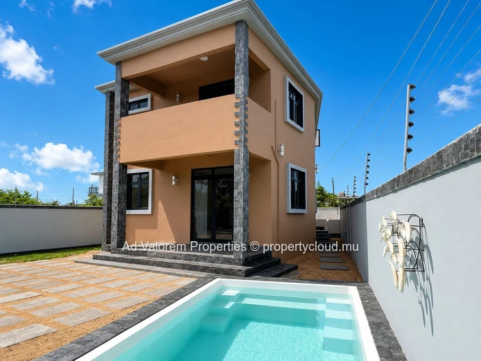 Brand New House with Pool in Péreybère – Fully Furnished and Equipped