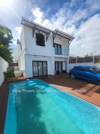 Villa 3 bedrooms, swimming pool in Pointe aux Canonniers