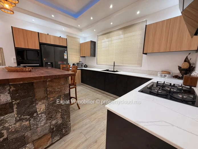 5-bedroom family villa + study for rent – Pointe aux Canonniers, Coastal Road