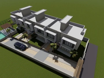 Townhouse, Duplex de 2 Chambres