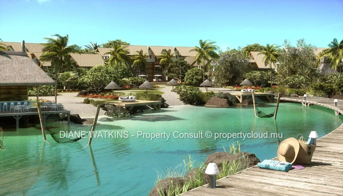 A Vendre - Duplex sur Plan avec Piscine Privée et Accès au Club de Plage