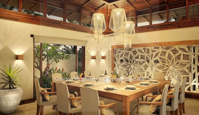Elegant 3-bedroom villa just steps from the beach