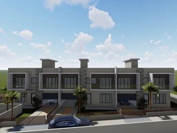 Townhouse, Duplex de 2 Chambres