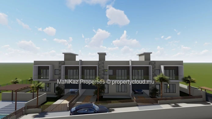 New Luxury Townhouse Project For Sale – Green Creek, Flic en Flac 