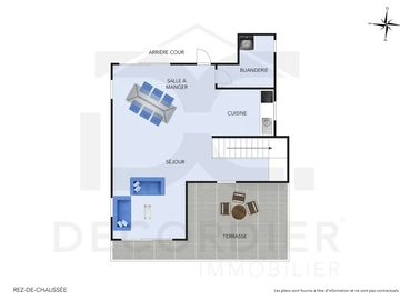 Maison de 3 Chambres