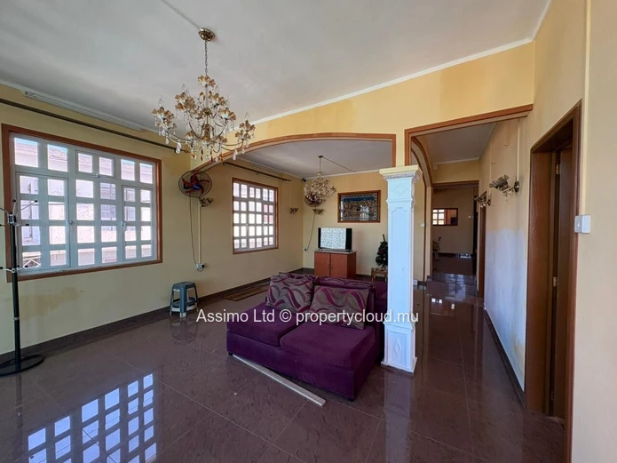 Top floor of a house, 2 bedrooms for rent in Trou aux Biches