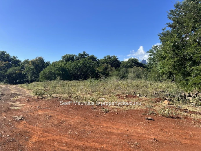 Spacious residential plot in gated community in Tamarin