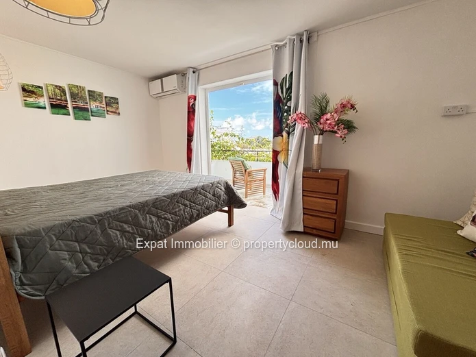 Contemporary 3-Bedroom Townhouse With Direct Access To The Sea – Pointe Aux Biches
