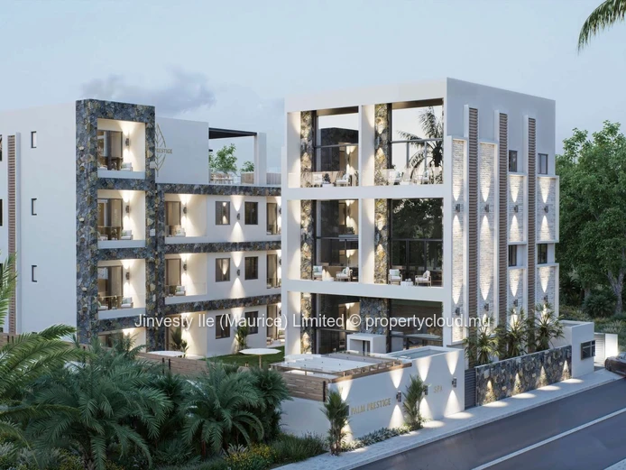 JINVESTY MAURITIUS : 3-bedroom ensuite penthouse with private pool in Mont Choisy | Palm Prestige
