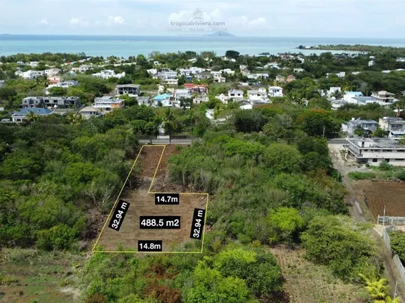 For Sale - Residential Land - 488.5 m2 , Calodyne, Mauritius