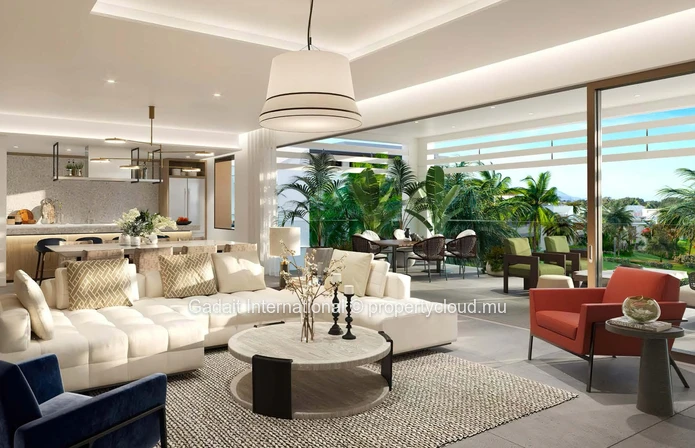 For sale: Sumptuous penthouse on an exotic estate in Mauritius