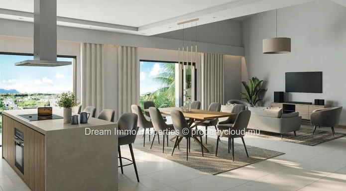 Appartements Et Penthouses Modernes Vue Montagne Proche Des Commodités À Ebene – Ile Maurice