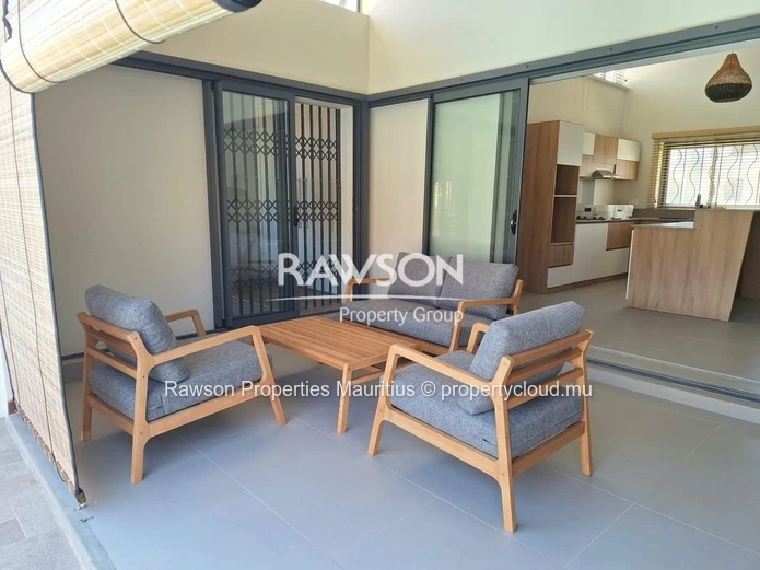 Newly House with 100% Solar Photovoltaic System for Rent in Tamarin