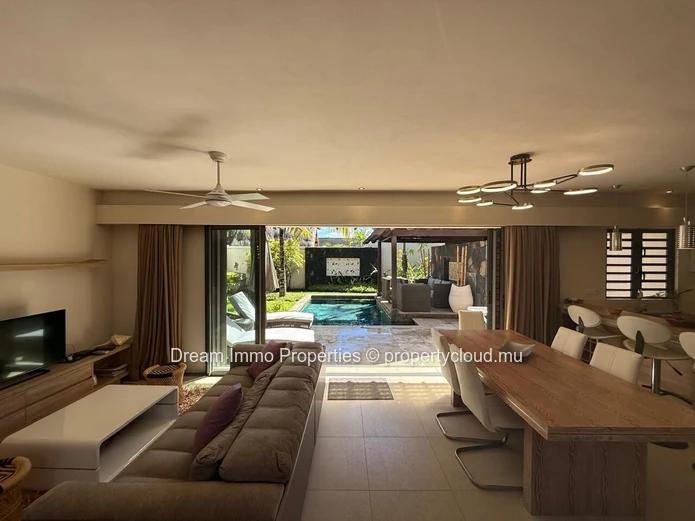 Belle villa moderne de 2 chambres au Clos du Littoral à Grand Baie – Ile Maurice