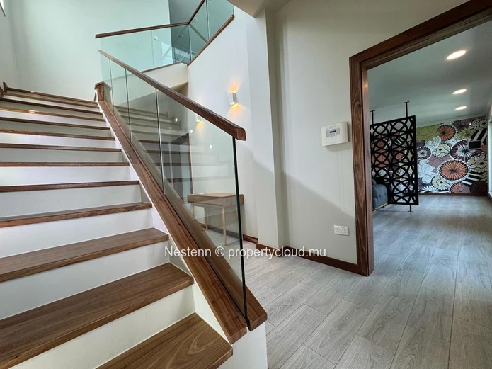 Furnished 3-bedroom house close to the beach with open view