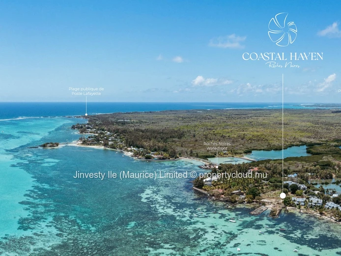 JINVESTY île Maurice : Penthouse de 3 chambres avec piscine privative face à la mer €  |  287,04 m²