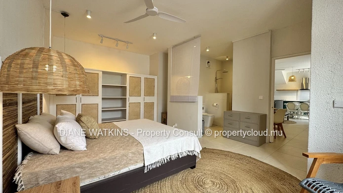 Contemporary 60 m² Studio for Rent in Petite Rivière Noire (Utilities Included: Water, Electricity, WiFi)