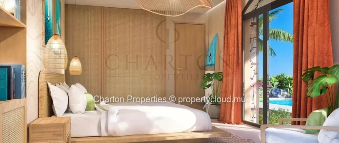 Villa de prestige 2 chambres avec piscine privative - Vue spectaculaire sur l’Océan Indien