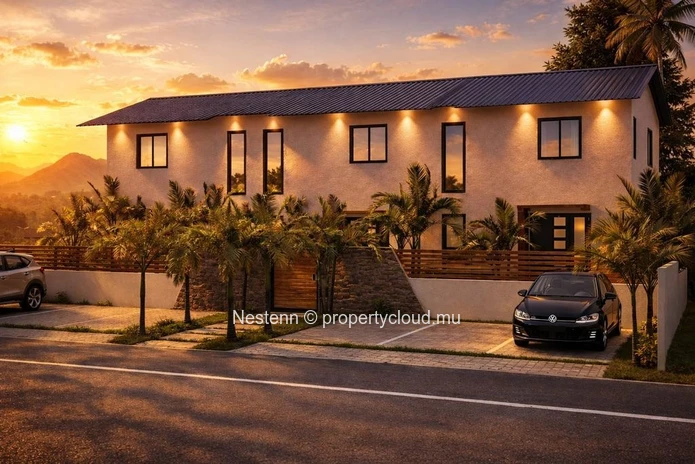 Duplex neuf de 2 chambres