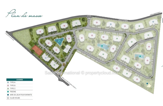 Elegant Apartment with Communal Pool in Pointe aux Canonniers - Modern Features, Close to Amenities 