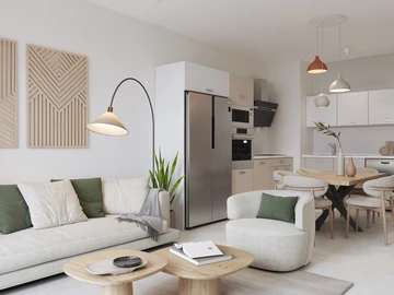 Appartement de 3 Chambres