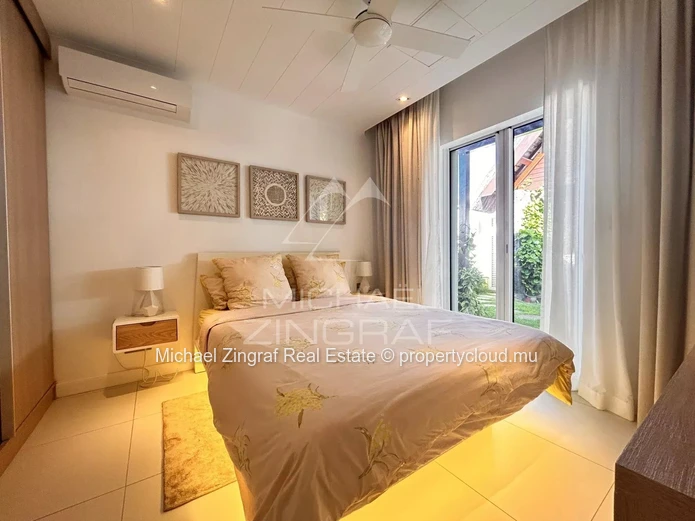 Villa located in a secure residence in Grand Baie