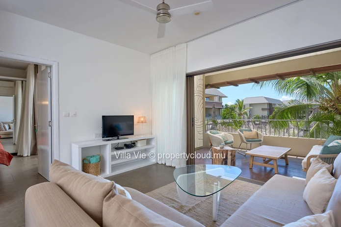 Péreybère - Bel appartement de 2 chambres fraichement rénové avec piscine commune, spa et gym