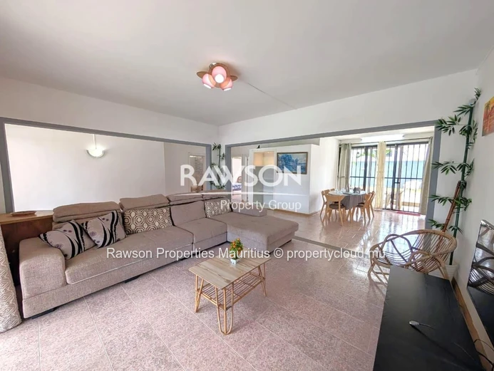 Furnished 3 Bedroom Ground Floor Apartment | Private Pool And Garden | Garage | Trou Aux Biches