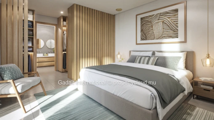 Exceptional Investment: Elevated 2-Bedroom Apartment with Clear Views in Pereybère