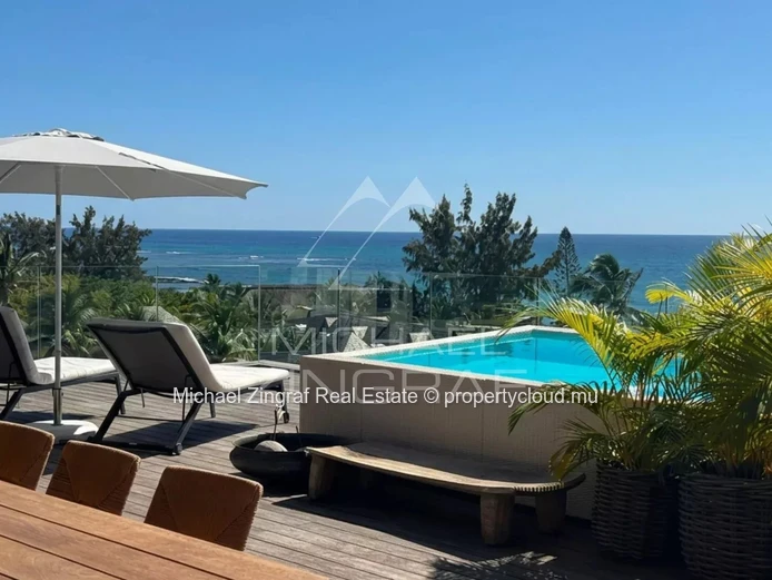Luxury Penthouse with Sea Views – Pointe aux Canonniers