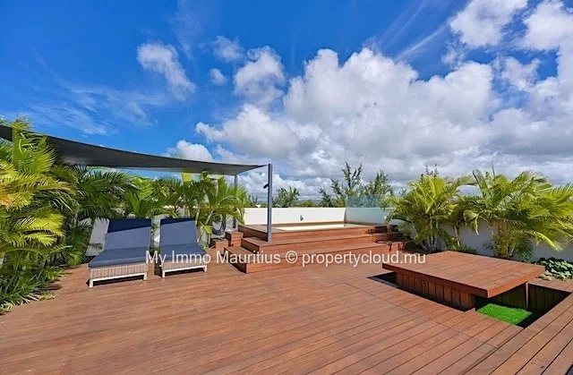 Exclusive penthouse close to Pereybère beach