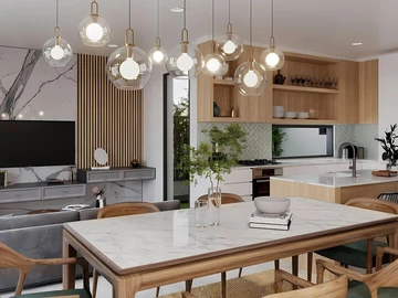 Townhouse, Duplex de 3 Chambres