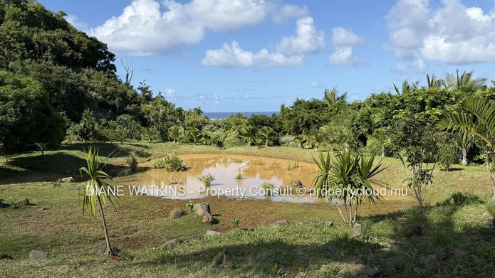 FOR SALE | 2,575 m² agricultural land in Baie du Cap with sea and mountain views