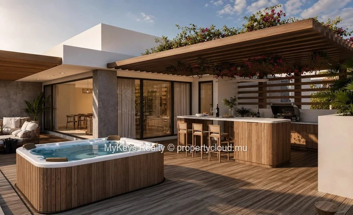 Penthouse 3 Chambres A Vendre - Infinity By The Sea, Riviere Noire
