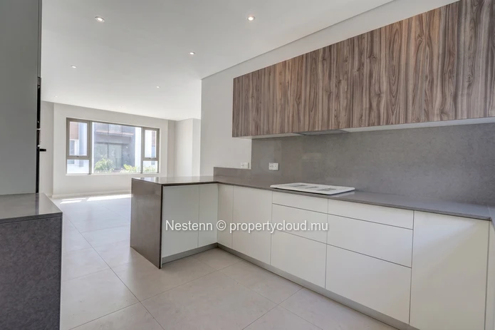 3-bedroom apartment in a seaside residence.