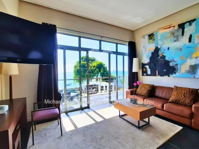 Mauritius – Exceptional 4-Bedroom Beachfront Villa with Panoramic Ocean Views in Pointe aux Canonniers