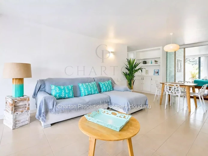 Élégant appartement de 1 chambre en rez-de-jardin à quelques pas des plages de Mont Choisy