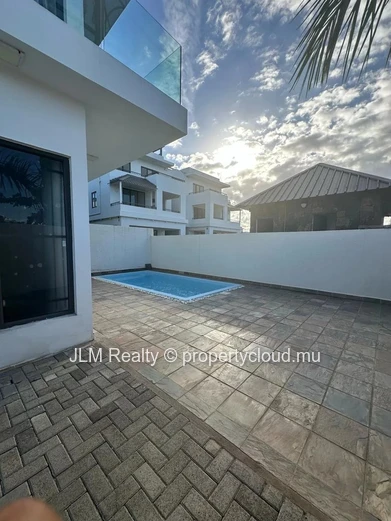 Charming Duplex with Private Pool for Rent in Flic en Flac, Mauritius